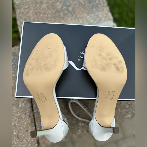 White Nina Heels - Picture 5 of 6